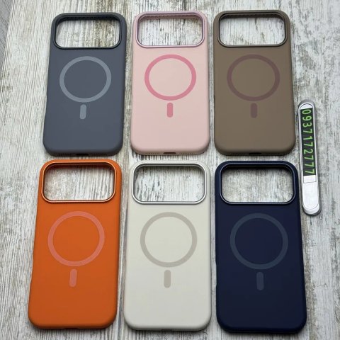 Чехол софттач Fibra Silicone OmniMag на iPhone 17 Pro Max/ 17 Pro Чохол