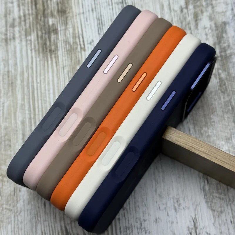 Чехол софттач Fibra Silicone OmniMag на iPhone 17 Pro Max/ 17 Pro Чохол — фото 4