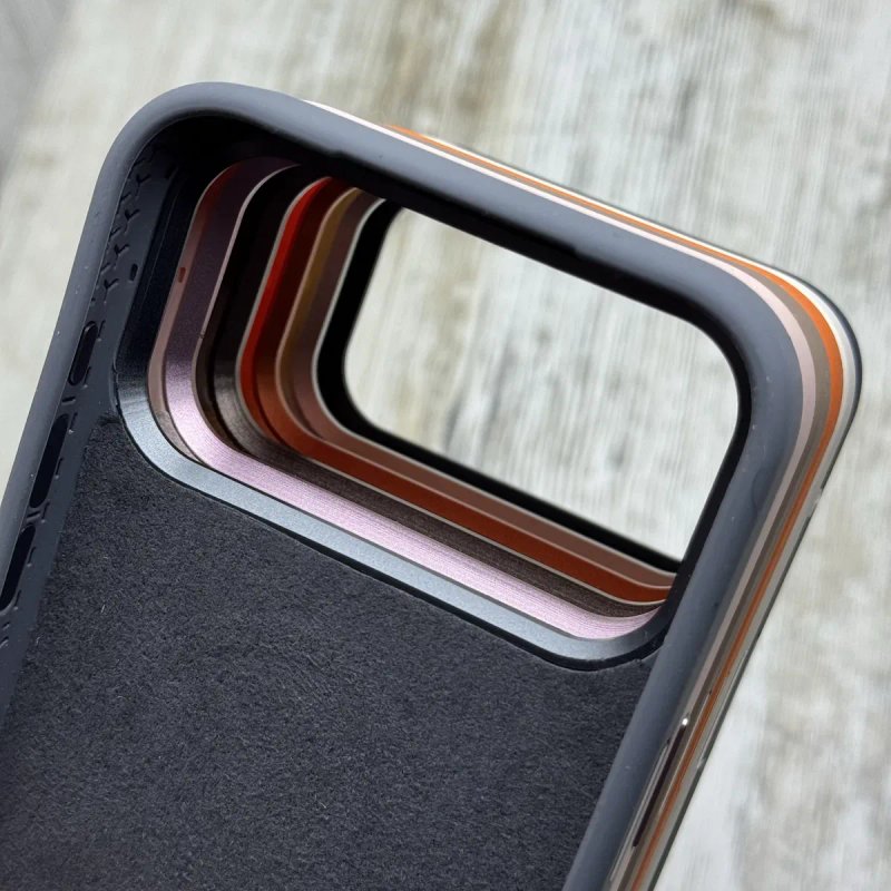 Чехол софттач Fibra Silicone OmniMag на iPhone 17 Pro Max/ 17 Pro Чохол — фото 7