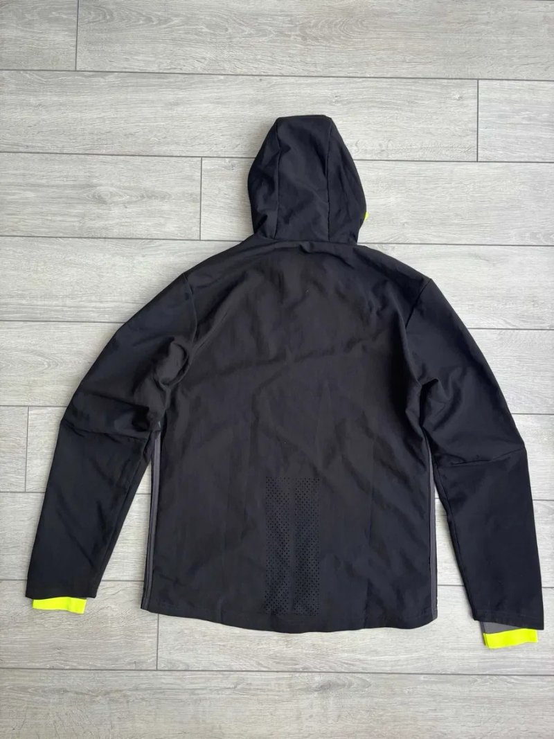 Chelsea Carabao Adidas Black Football Soccer Size M Розмір Адідас Челсі Англія Чорна Чоловіча Футбольна Спортивна Куртка Вітрівка Ветровка Оригінал — фото 2