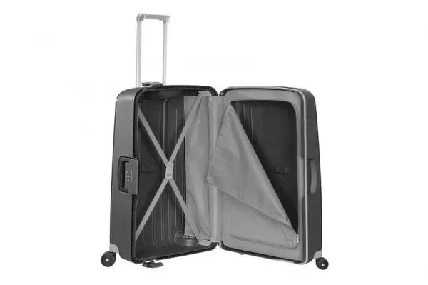 Чемодан БОЛЬШОЙ Samsonite S’Cure/L/75 см/102 л, Валіза пластик — фото 2