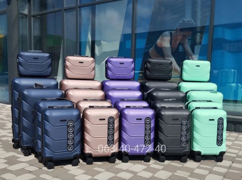 Чемодан Wings 148 розовый — фото 5