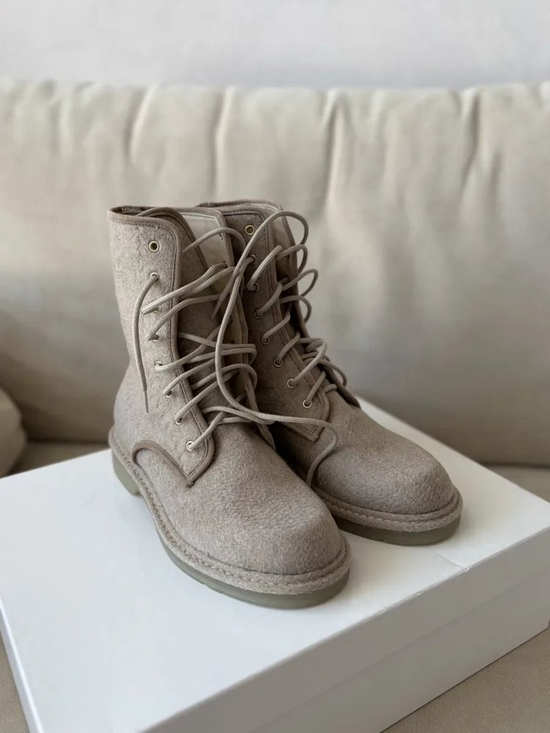 Черевики брендові MaxMara Максмара ботинки с кашемиром, люксове взуття 35, 36 — фото 2