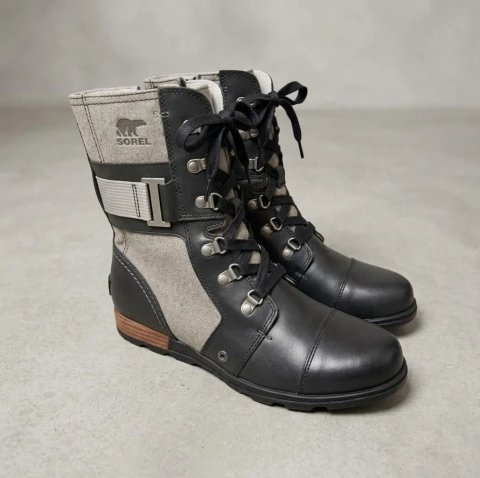 Черевики осінні жіночі берці мілітарі Sorel Major Carly Waterproof (р. 39 / 25 см)