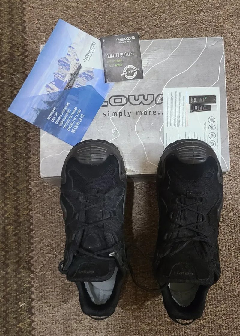 Черевики тактичні Lowa ZEPHYR  GTX LO TF чорні — фото 7