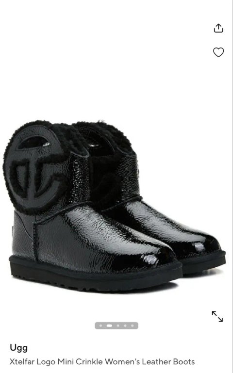 Черевики Ugg telfar logo min 42/41,46/45