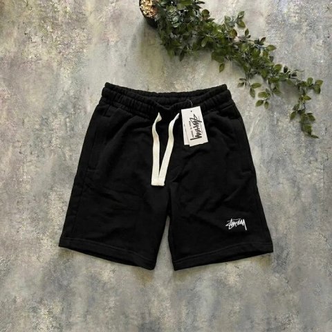 Черные Шорты Stussy Mini Logo (XS S M L XL XXL)