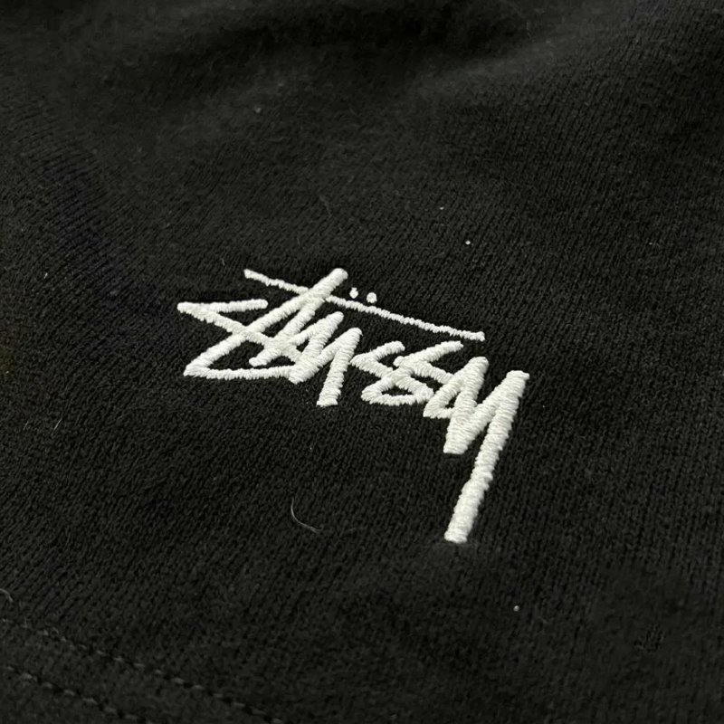 Черные Шорты Stussy Mini Logo (XS S M L XL XXL) — фото 3