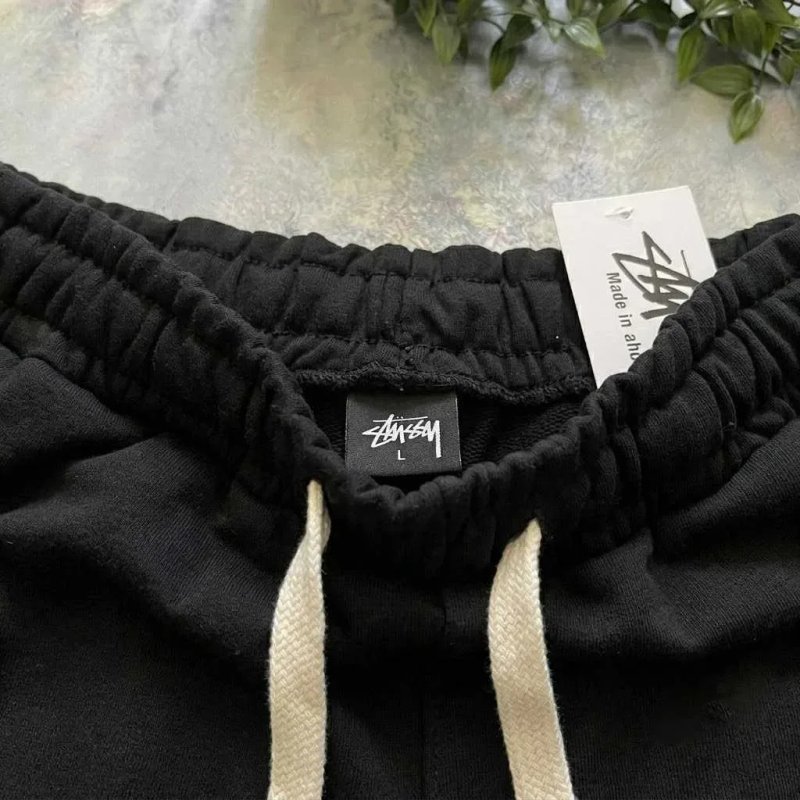 Черные Шорты Stussy Mini Logo (XS S M L XL XXL) — фото 4