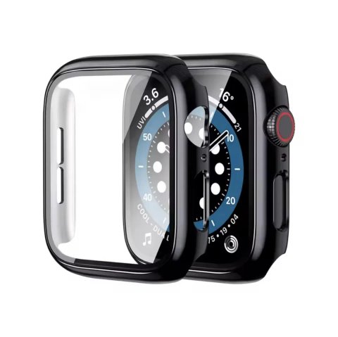 Чохол бампер із загартованим склом для Apple Watch на все серии чехол