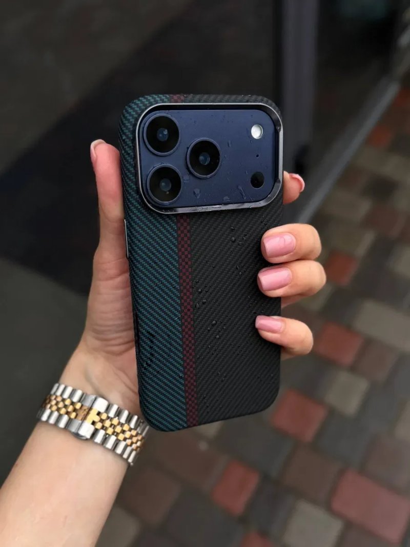 Чохол карбон тонкий легкий для айфон 13 / 14 Pro Max чехол iPhone Pro Max карбоновый MagSafe магсейф — фото 6