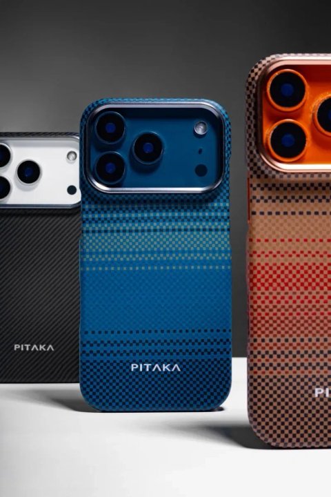 Чохол Пітака для айфон 17 про макс чехол pitaka iPhone pro max карбон тонкий відкриті кнопки