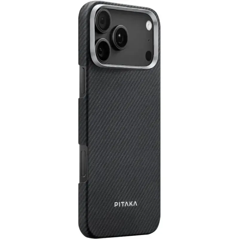 Чохол Пітака для айфон 17 про макс чехол pitaka iPhone pro max карбон тонкий відкриті кнопки — фото 2