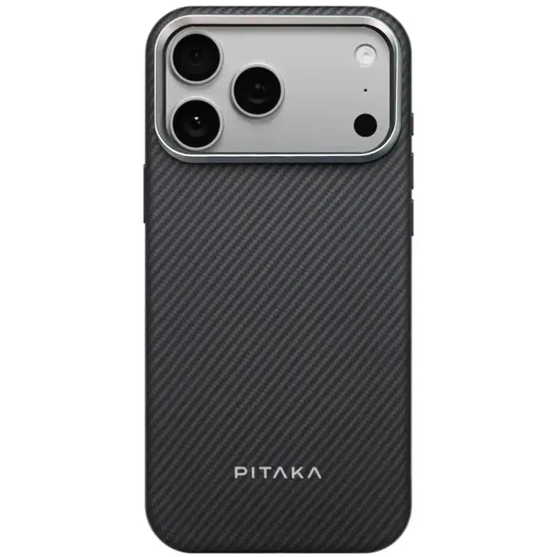 Чохол Пітака для айфон 17 про макс чехол pitaka iPhone pro max карбон тонкий відкриті кнопки — фото 5