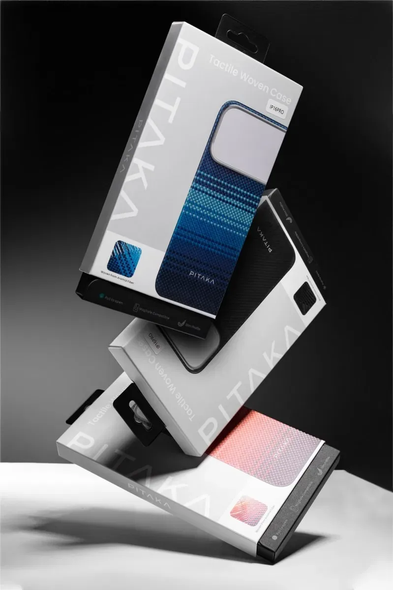 Чохол Пітака для айфон 17 про макс чехол pitaka iPhone pro max карбон тонкий відкриті кнопки — фото 8