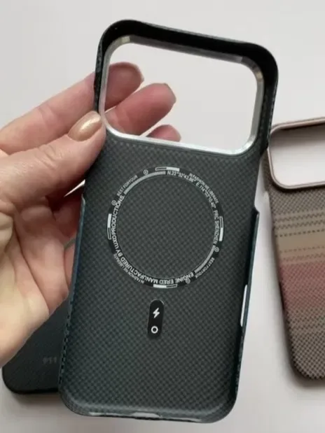 Чохол пітака pitaka карбон карбоновий ультра тонкий iPhone 17 Pro Max чехол айфон про макс magsafe — фото 2