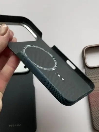 Чохол пітака pitaka карбон карбоновий ультра тонкий iPhone 17 Pro Max чехол айфон про макс magsafe — фото 3