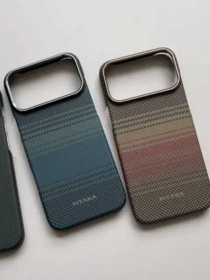 Чохол пітака pitaka карбон карбоновий ультра тонкий iPhone 17 Pro Max чехол айфон про макс magsafe — фото 4