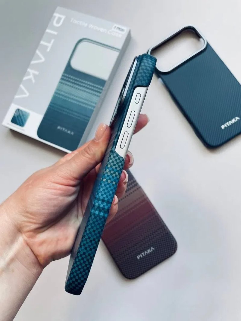 Чохол пітака pitaka карбон карбоновий ультра тонкий iPhone 17 Pro Max чехол айфон про макс magsafe — фото 7