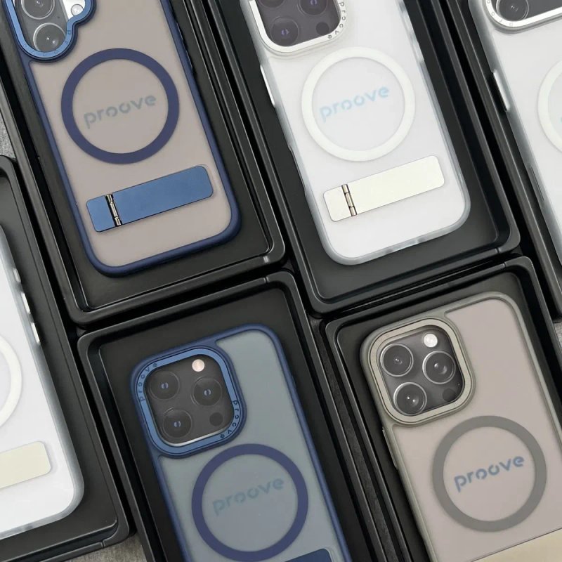 Чохол Proove MainStay для iPhone 17/16/15/14/13 | НОВІ Матові чохли з підставкою для АЙФОН !! | ПРЕМІУМ !!! — фото 4