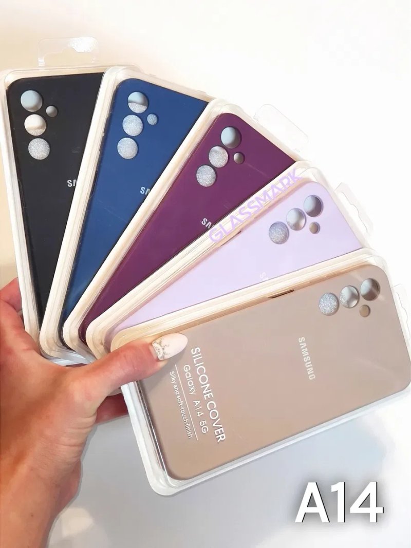 Чохол silicone cover Samsung A54 A34 A24 A14 чехол самсунг — фото 2