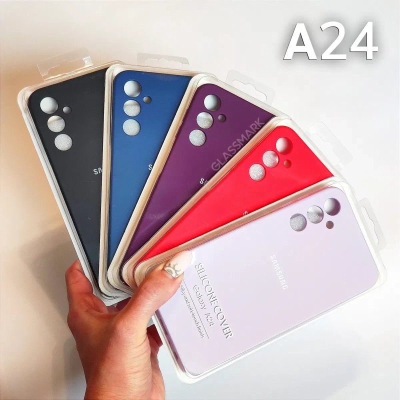 Чохол silicone cover Samsung A54 A34 A24 A14 чехол самсунг — фото 3