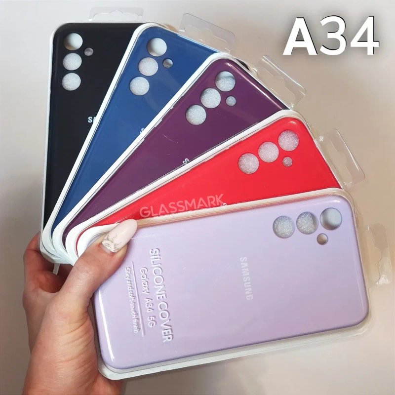 Чохол silicone cover Samsung A54 A34 A24 A14 чехол самсунг — фото 5