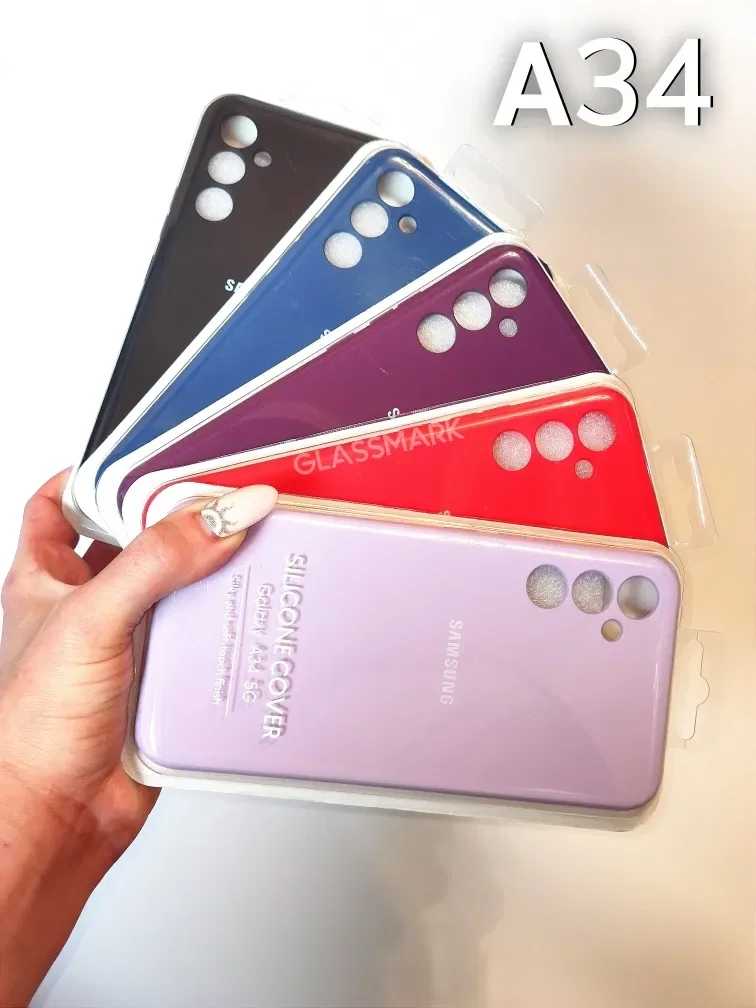 Чохол silicone cover Samsung A54 A34 A24 A14 чехол самсунг — фото 6