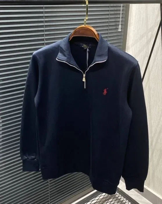 Чоловіча 1/3 zip кофта полузамок зіп Polo Ralph Lauren / поло ральф зіп old money — фото 4