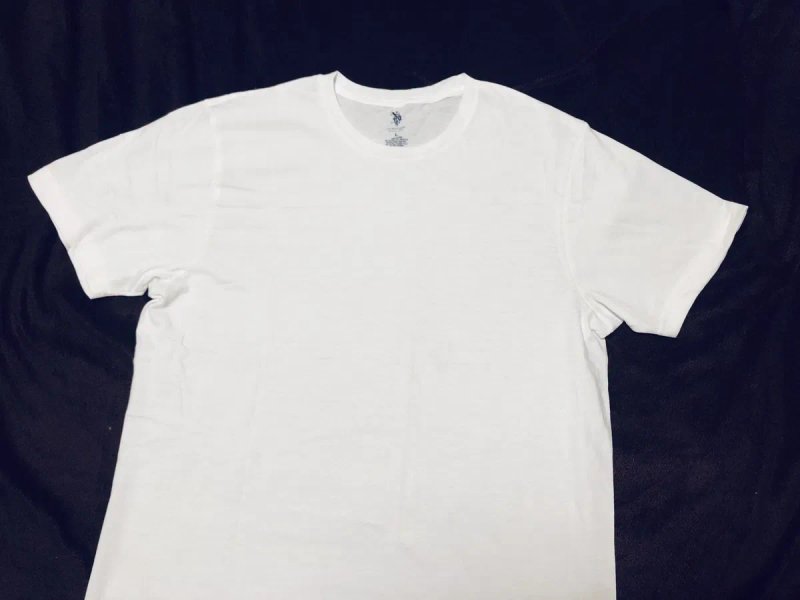 Чоловіча базова футболка US Polo Assn (оригінал) розміри M, L, XL — фото 3