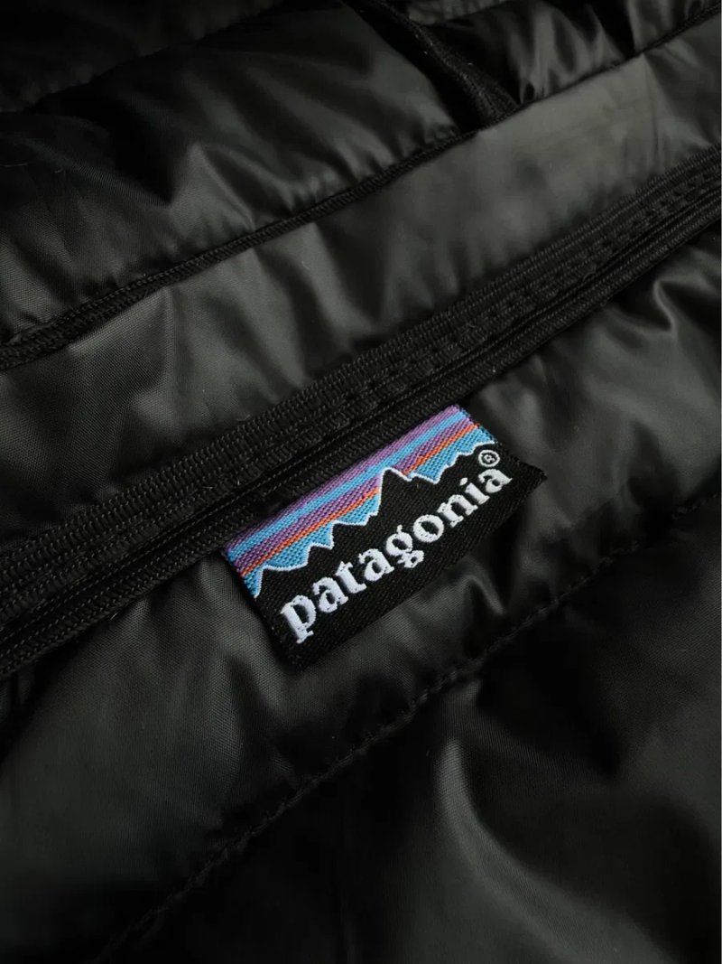 Чоловіча демісезонна куртка Patagonia з відстібним капюшоном чорна на блискавці S M L XL 2XL 3XL — фото 6