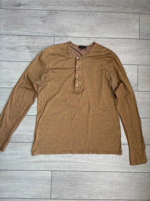 Чоловіча Кофта Хенлі Преміального Бренду Барбері Burberry Size L Л Розмір Брендовий Лонгслів Тонкий Светр Світшот Пуловер Джемпер Оригінал