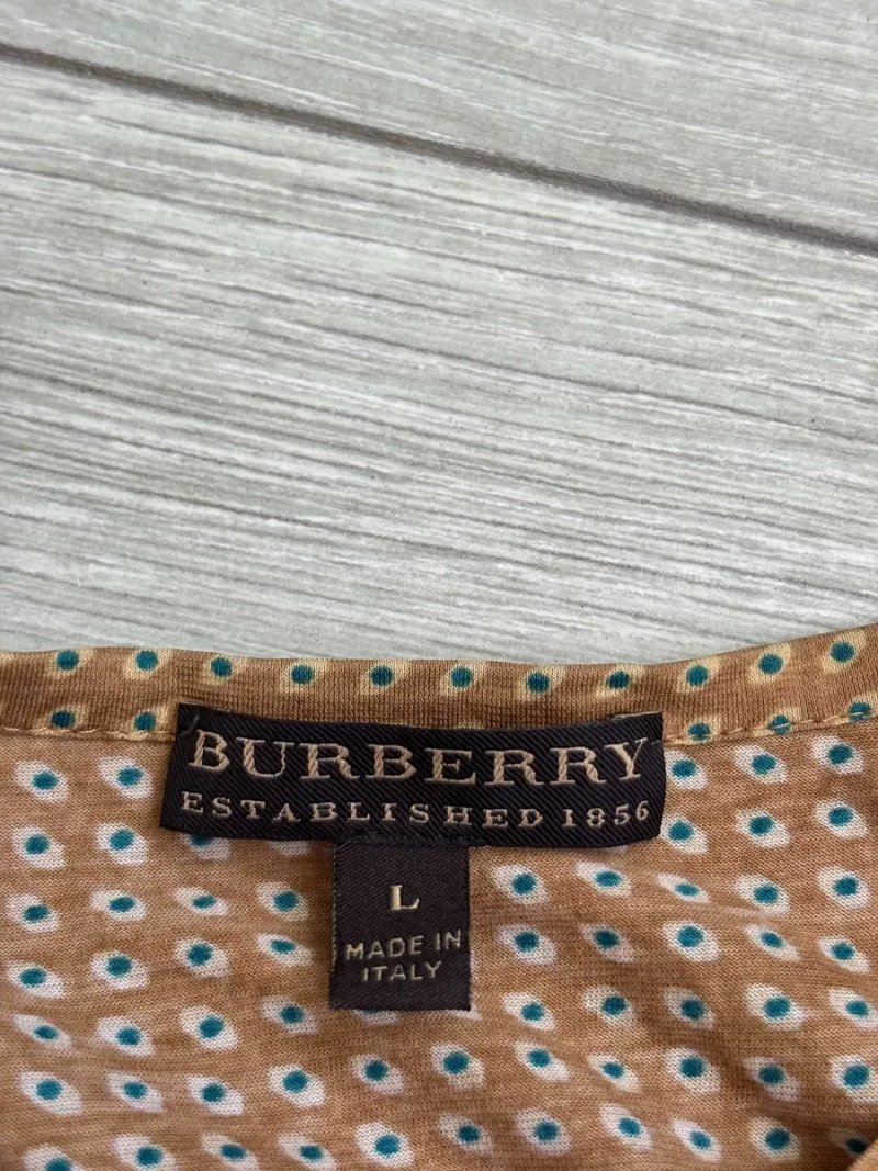 Чоловіча Кофта Хенлі Преміального Бренду Барбері Burberry Size L Л Розмір Брендовий Лонгслів Тонкий Светр Світшот Пуловер Джемпер Оригінал — фото 4