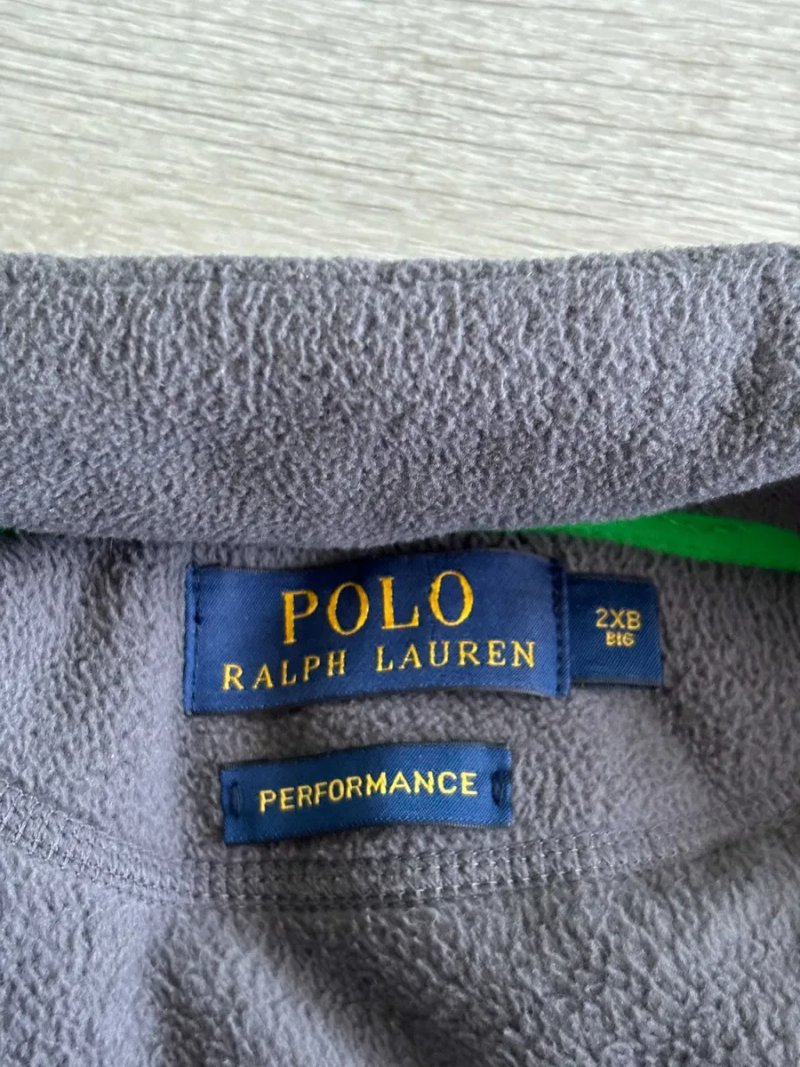 Чоловіча Кофта Поло Ральф Лорен Polo Ralph Lauren Size 2XL XXL ХХЛ 2ХЛ Розмір Олімпійка Светр Світшот Фліска Батнік Толстовка Полар Джемпер Оригінал — фото 4