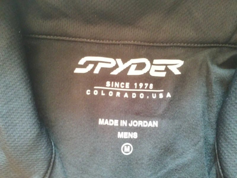 Чоловіча кофта термо Spyder Charger ½ zip (оригінал) — фото 8