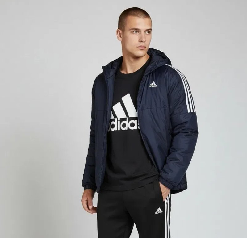 Чоловіча куртка Adidas Essentials Insulated Hooded Jacket(Оригінал) М. — фото 4