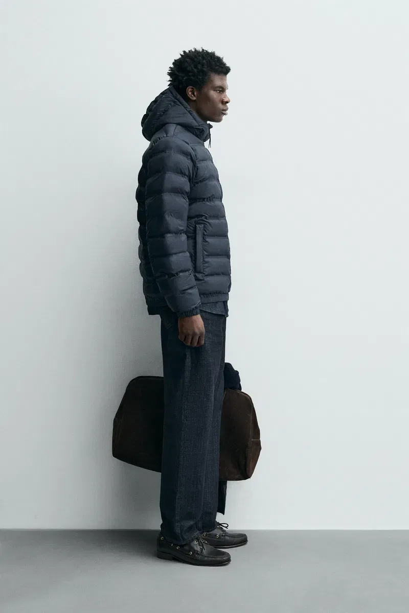 Чоловіча Куртка ZARA Вітровка на Осінь Оригінал Новая Мужская Демісезон — фото 4