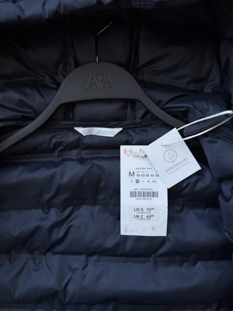 Чоловіча Куртка ZARA Вітровка на Осінь Оригінал Новая Мужская Демісезон — фото 8