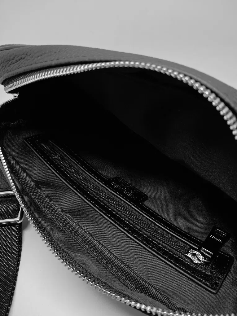Чоловіча шкіряна сумка хермес барсетка |  Мужская сумка кожаная кросбоди — фото 5