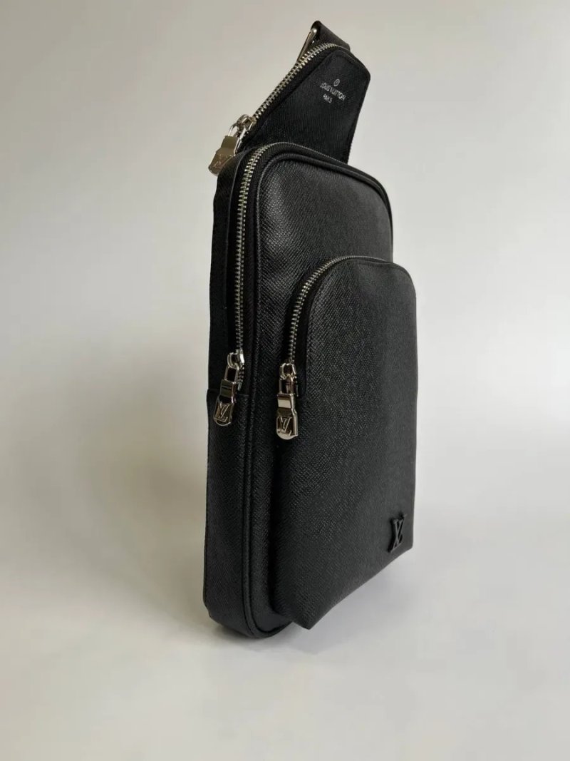Чоловіча шкіряна сумка/Мужская кожаная сумка louis vuitton — фото 4