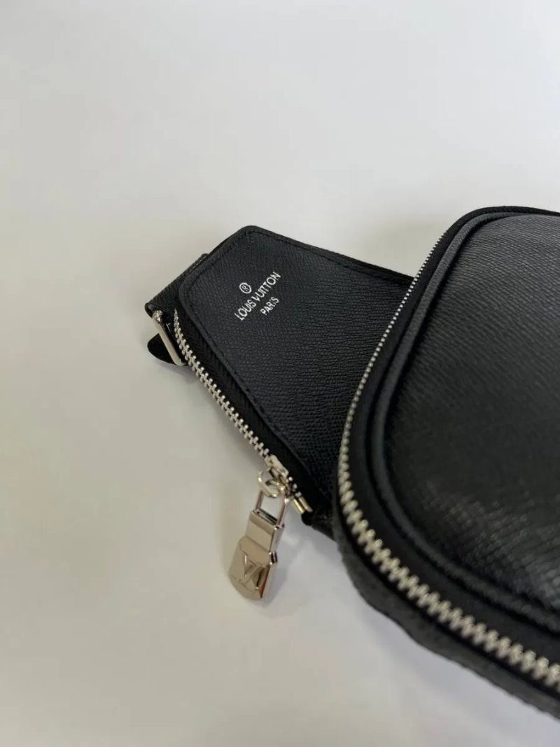 Чоловіча шкіряна сумка/Мужская кожаная сумка louis vuitton — фото 7