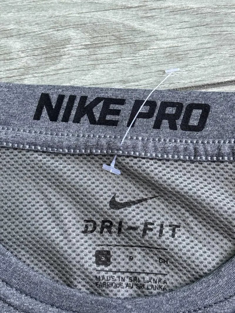 Чоловіча Спортивна Компресійна Кофта Найк Про Nike Pro Therma Compression Size S С Розмір Лонгслів Світшот Рашгард Джерсі Светр Сірий Колір Оригінал — фото 6