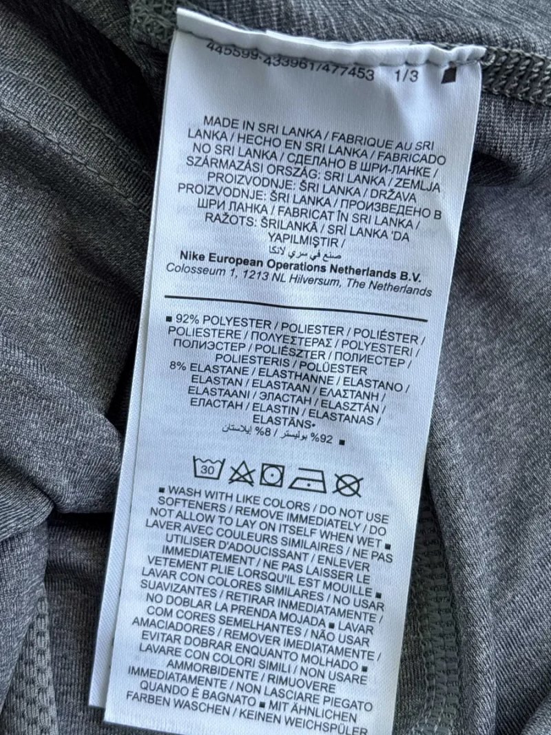 Чоловіча Спортивна Компресійна Кофта Найк Про Nike Pro Therma Compression Size S С Розмір Лонгслів Світшот Рашгард Джерсі Светр Сірий Колір Оригінал — фото 7
