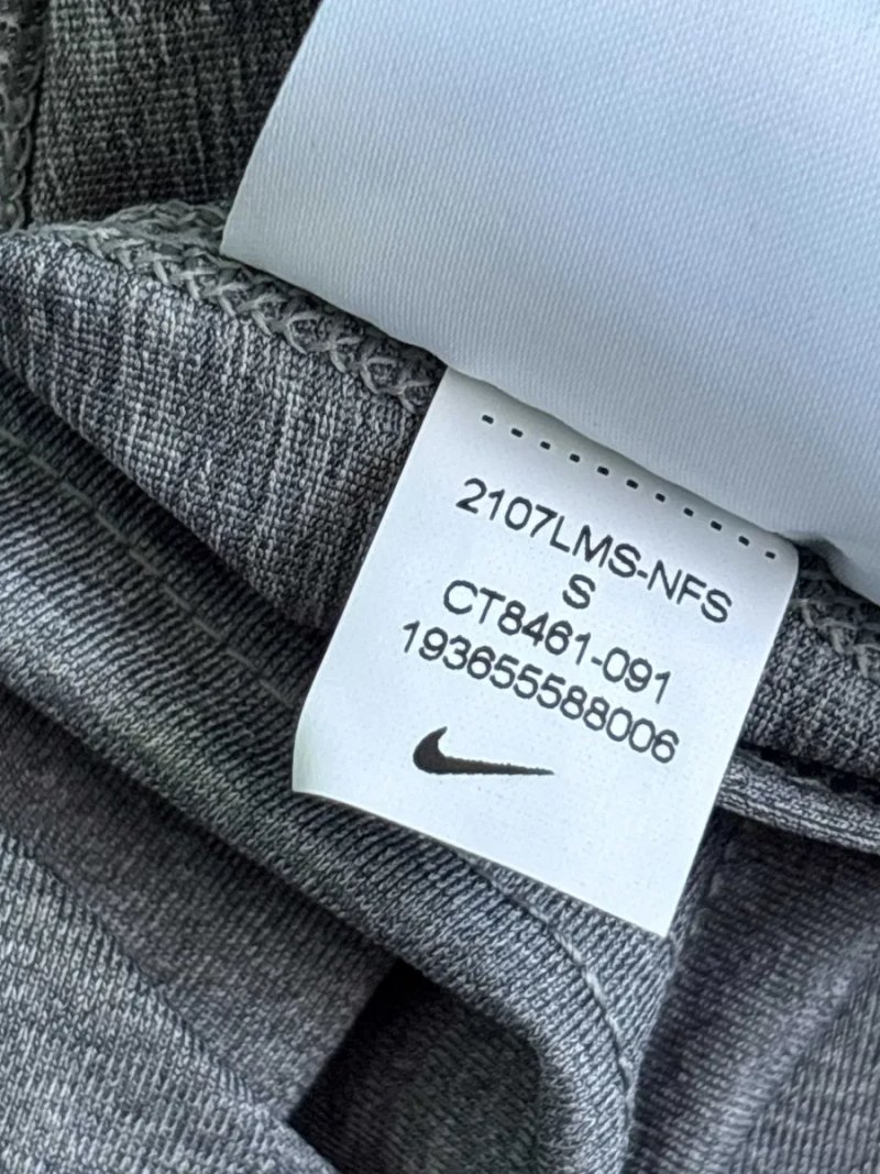 Чоловіча Спортивна Компресійна Кофта Найк Про Nike Pro Therma Compression Size S С Розмір Лонгслів Світшот Рашгард Джерсі Светр Сірий Колір Оригінал — фото 8