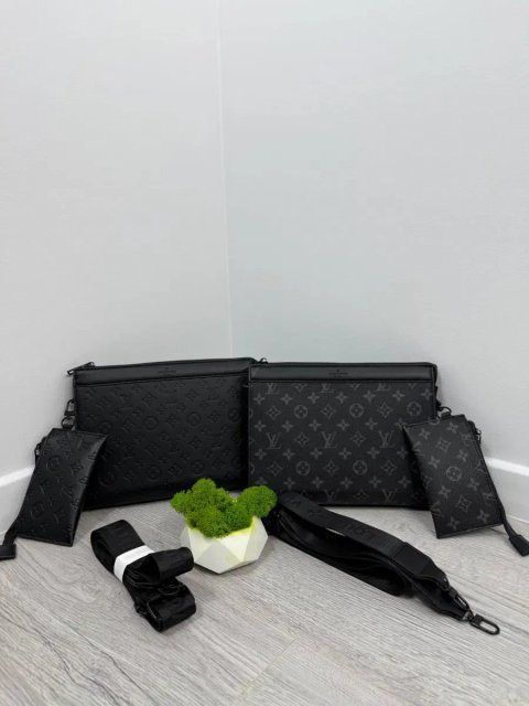Чоловіча сумка через плече Louis Vuitton | Бананка | Кросбоді | Сумка месенджер | Сумка Луї Віттон