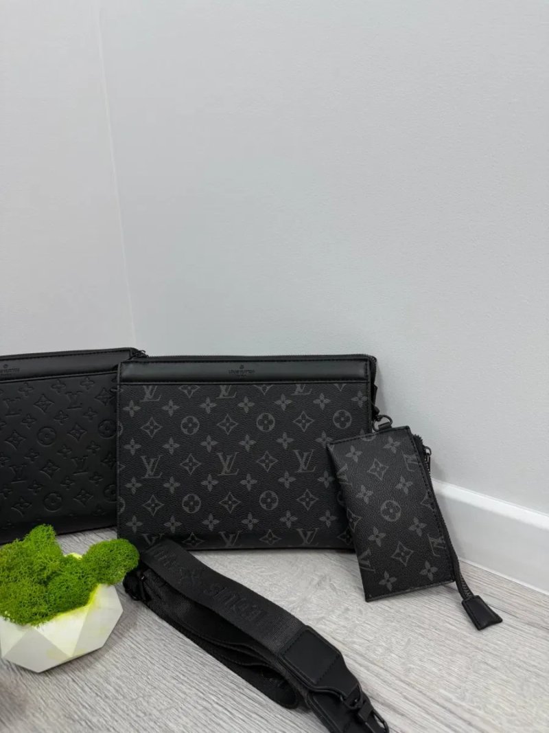 Чоловіча сумка через плече Louis Vuitton | Бананка | Кросбоді | Сумка месенджер | Сумка Луї Віттон — фото 2