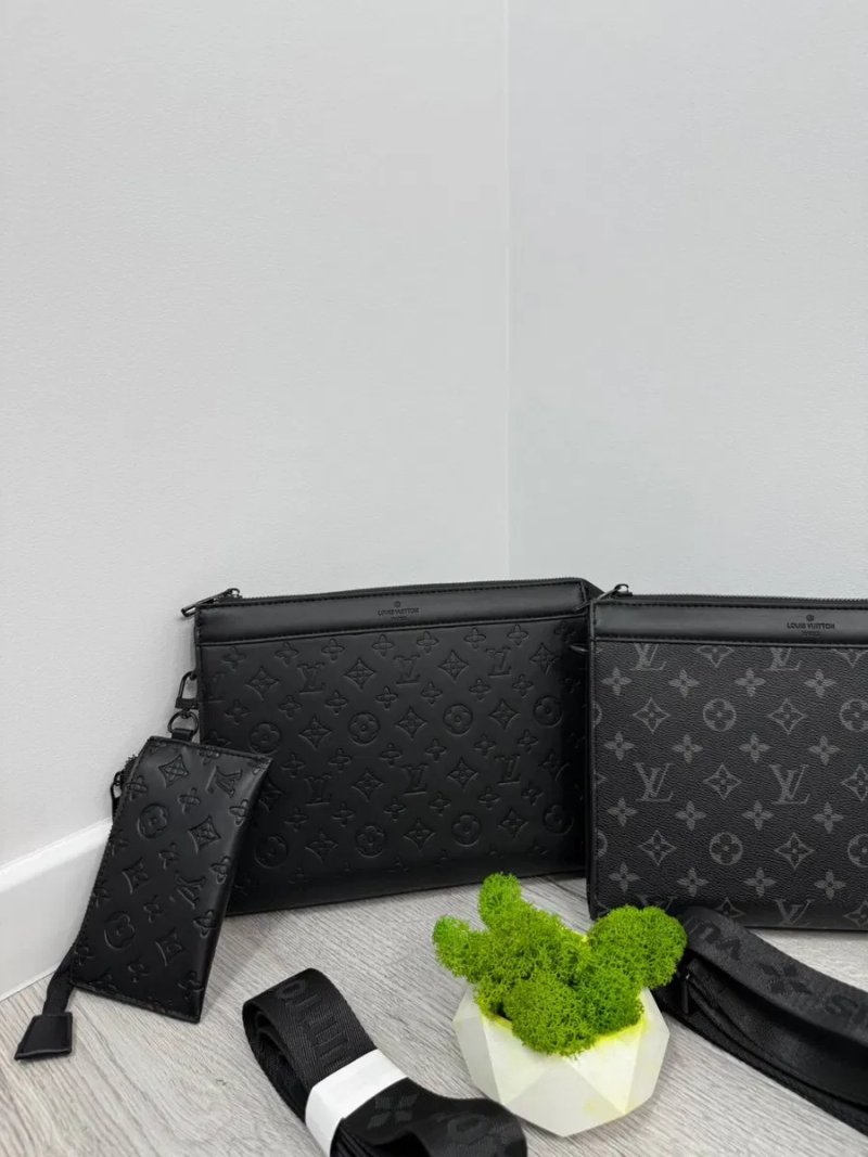 Чоловіча сумка через плече Louis Vuitton | Бананка | Кросбоді | Сумка месенджер | Сумка Луї Віттон — фото 3