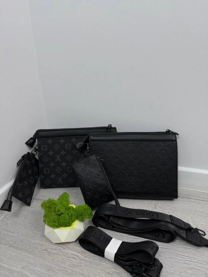 Чоловіча сумка через плече Louis Vuitton | Бананка | Кросбоді | Сумка месенджер | Сумка Луї Віттон — фото 7