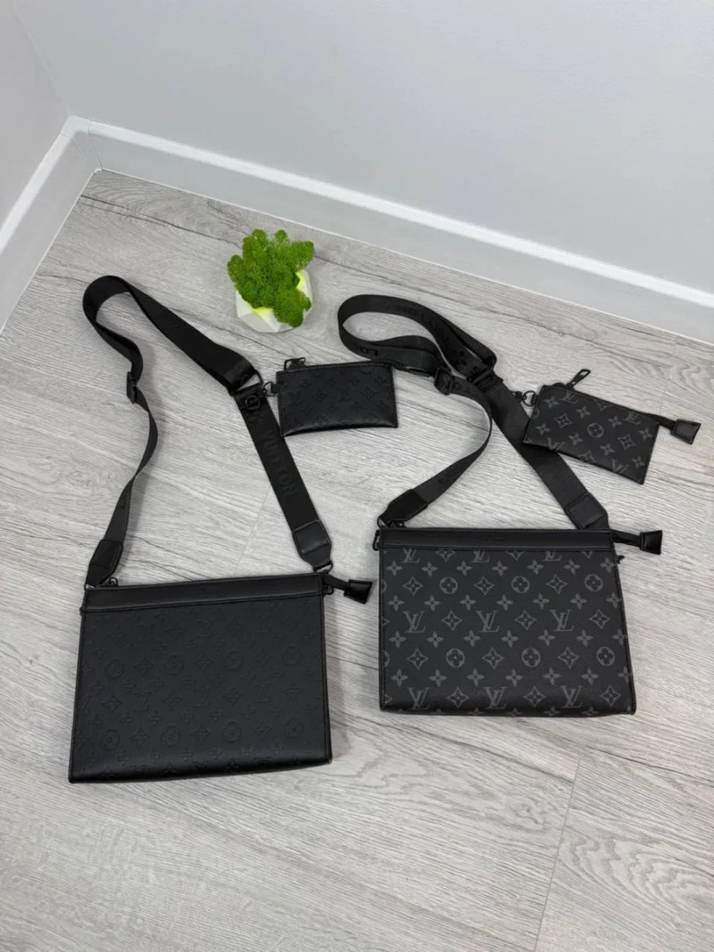 Чоловіча сумка через плече Louis Vuitton | Бананка | Кросбоді | Сумка месенджер | Сумка Луї Віттон — фото 8