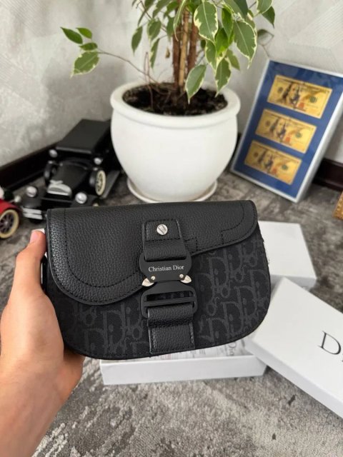 Чоловіча сумка CHRISTIAN DIOR через плече | Діор Oblique | Dior Messenger | Барсетка | Кросбоді | Сумка Dior